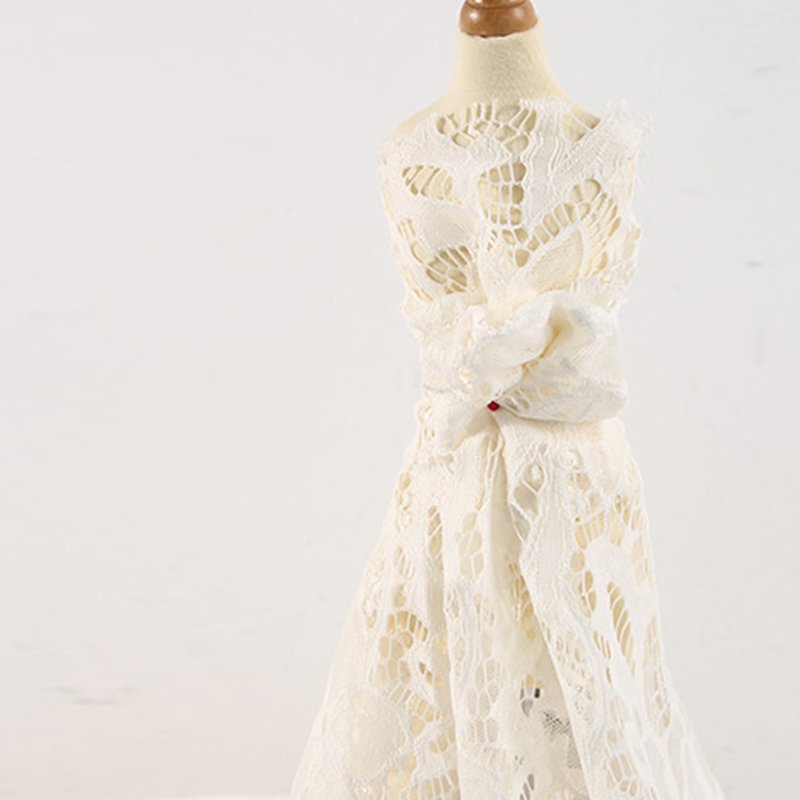 Lace Fabric Cutwork Jacquard for Women's Wear Wholesale Supplier 3